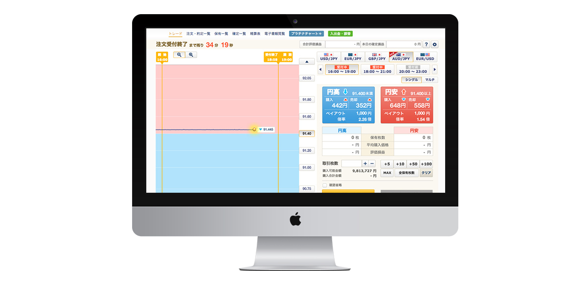 GMOクリック証券様のお仕事